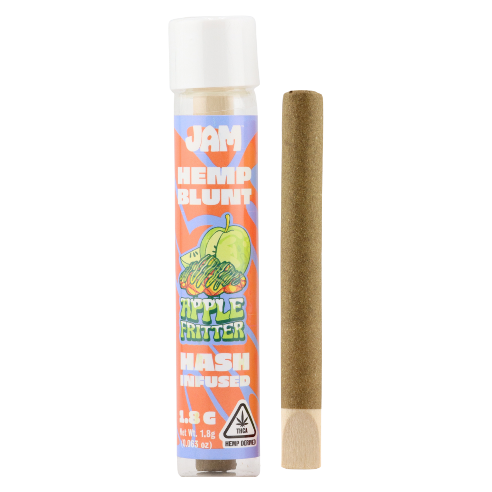 JAM: Hash Infused THCA Blunt (H) Apple Fritter 1.8G